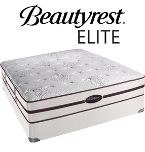 lot 5 image: Simmons Beautyrest Elite Series Plush Firm Queen Mattress - MSRP $1399.99 - No Reserve