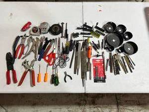 Assorted Hand Tools & Bits