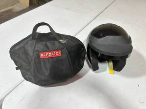 Motorcycle Helmet and Case