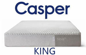 lot 4 image: Casper Nova Hybrid Plush King Mattress - MSRP $2895.00 - No Reserve