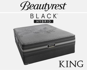 lot 8 image: Beautyrest Black Hybrid Plus Series Plush King Mattress - MSRP $2399.00 - No Reserve