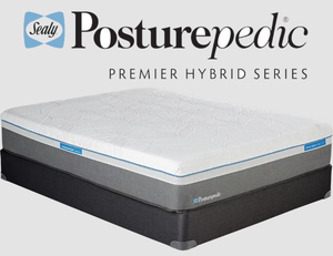 lot 12 image: Sealy Posturepedic Premier Hybrid Cobalt Series King Mattress - MSRP $1659.00 - No Reserve