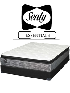 Sealy Essentials Plush Pillow Top King Mattress - MSRP $1999.99 - No Reserve