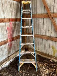 lot 25 image: Werner 8 Ladder
