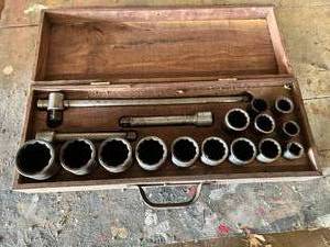 lot 79 image: Heavy Duty Big Socket Wrench Set