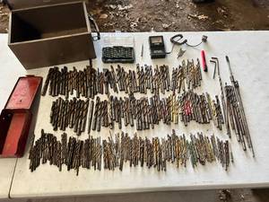 lot 84 image: Massive Drill Bit Lot