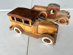 lot 168 image: Original Handcrafted Wood Artwork by Ardie Schweim.