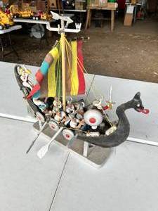 lot 159 image: Original Handcrafted Wood Artwork by Ardie Schweim.