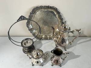 lot 189 image: Silver Plated Piece Variety Lot