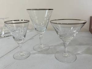 lot 201 image: Big Variety Lot of Genuine Classic Crystal Glassware