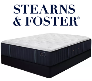 lot 20 image: Stearns & Foster Estate Collection Hurston Luxury Cushion Firm King Mattress - MSRP $2549.99 - No Reserve