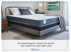 lot 16 image: Sleepys Basic Firm Queen Mattress - No Reserve
