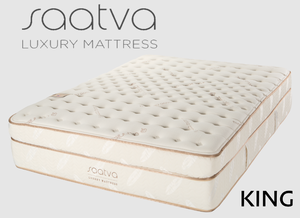 lot 6 image: Saatva Classic Luxury Firm Euro Pillow Top King Mattress - MSRP $3295.00 - No Reserve