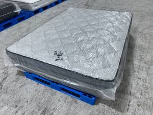 Sound Sleep 13 Medium Firm Queen Euro Top Mattress - MSRP $899.99 - No Reserve