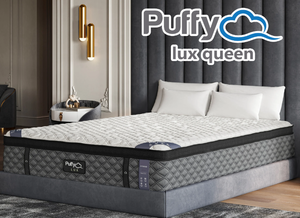 Puffy Lux Hybrid Queen Mattress - MRSP $2,849.00 - No Reserve