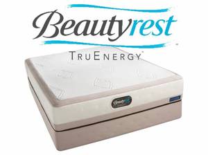 lot 10 image: Beautyrest TruEnergy Series Cooling Medium Firm Hybrid King Mattress - MSRP $3000.00 - No Reserve
