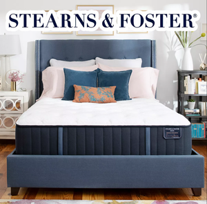 Stearns & Foster Lux Estate Luxury Firm 14.5 Euro Pillow Top King Mattress - MSRP $4599.00 - No Reserve