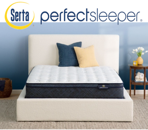 Serta Perfect Sleeper� Charlotte 2.0 Medium Firm Euro Top Queen Mattress - MSRP $1199.99 - No Reserve