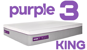 lot 9 image: The Purple 3 Mattress - King Size - MSRP $3499.00 - No Reserve