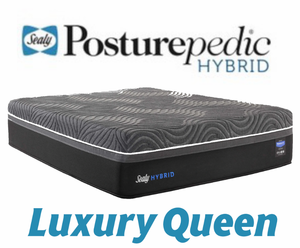 lot 10 image: Sealy Hybrid Premium Silver Chill Plush Tight Top Queen Mattress - MSRP $2299.00 - No Reserve