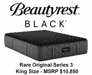 lot 13 image: One of a Kind - Beautyrest Black Series Three - 14.25 Firm King Mattress - MRSP $10,850.00 - No Reserve