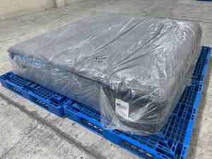 lot 6 image: Mattress Clearance USA 15 Plush Pillow Top King Mattress - No Reserve