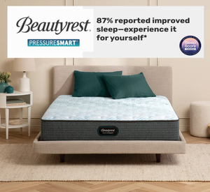 lot 19 image: Beautyrest PressureSmart Series Firm Full Mattress - MRSP $2,099.00 - No Reserve