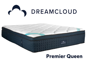 lot 11 image: DreamCloud Premier Euro Top 13 Hybrid Queen Mattress - MSRP $1800.00 - No Reserve