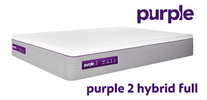 lot 19 image: Purple Hybrid 2 Full Mattress - MSRP $1899.00 - No Reserve