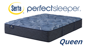 lot 11 image: Serta Perfect Sleeper Cobalt Plush Queen Mattress  - MRSP $1,299.00 - No Reserve