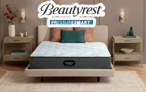 lot 6 image: Beautyrest PressureSmart 2.0 Plush Queen Mattress