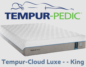 lot 8 image: Tempur-Pedic TEMPUR-Cloud Luxe  - - King Mattress MRSP $4,500.00 - - No Reserve