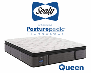 lot 13 image: Sealy Posturepedic Premium Pillow Top Queen Mattress