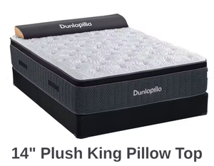Dunlopillo "Barcelona" 14" Plush Euro Top King Mattress - MSRP $2599.99 - No Reserve!