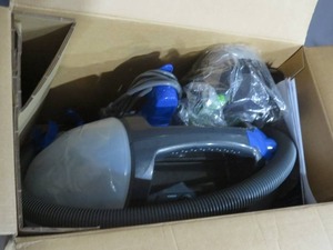 lot 15 image: BISSELL Little Green Pet Deluxe Portable Carpet Cleaner, 3353, GrayBlue