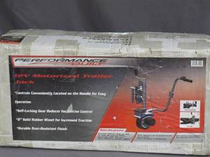 lot 28 image: Performance 12V Motorized Trailer Jack - Model 37920