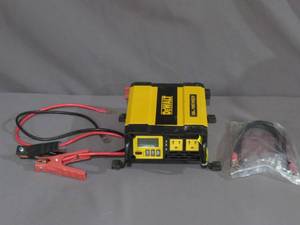 lot 79 image: DEWALT 1000-Watt Portable Car Power Inverter with Triple USB Ports - DXAEPI1000
