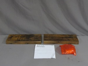 lot 90 image: 2 Floating Shelves - 8 x 16
