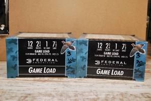 Federal Game Shok steel 12ga game load shells 2.75 7-12-shot 50 shells Lot 1 of 2