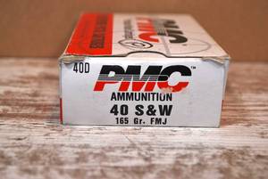 PMC .40 S&W 165gr FMJ 50rd Box
