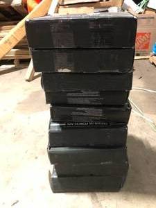 lot 22 image: 9 Boxes of MSI Lockson Mix 11.25 in. x 13.25 in Matte Mesh Mounted Mosaic Porcelain Floor and Wall Tile (6.88 sq. ft.Case)  Customer Returns See Pictures