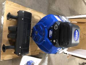 lot 39 image: DUROMAX 999cc 1-716 in. Gasoline Multi-Purpose Horizontal Key Shaft Electric Start V-Twin Portable Engine 50-State    Customer Returns See Pictures