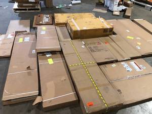 lot 1 image: Lot of Assorted Furniture Various Models and Conditions some items missing pieces Customer Returns See Pictures