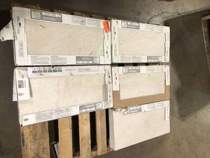 lot 12 image: Lot of Corso Italia Alpe Ivory 12 in. x 24 in. Quartzite Stone Look Porcelain Floor and Wall Tile (15.50 sq. ft.Case)    Customer Returns See Pictures