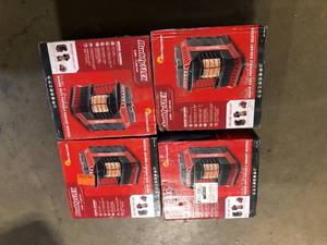 lot 29 image: Lot of 4 Mr. Heater Buddy FLEX 11,000 BTU Radiant Propane Space Heater     Customer Returns See Pictures