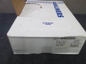 lot 477 image: Case of 1000 Clear 8-10 Gallon 24x2...