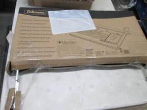lot 16 image: Fellowes Keyboard Drawer open box...