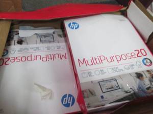 lot 21 image: 3 Reams HP MultiPurpose 20 Paper...