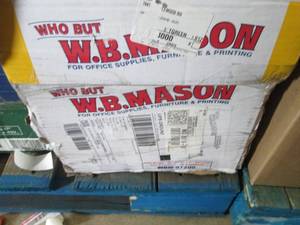 lot 36 image: Case of WB Mason Premium Bright Cop...