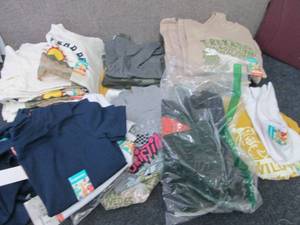 lot 62 image: Assorted Toddler Boys Shirts...